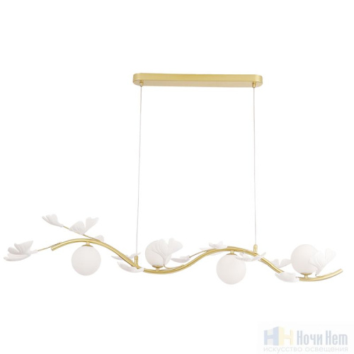 Люстра Crystal Lux COLIBRI SP4 GOLD 0141/204, раздел каталога Люстры с плафонами интернет-магазина Ночи Нет