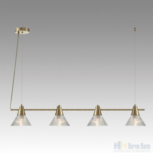 Люстра Lumion Corne 6596/4A, раздел каталога Люстры с плафонами интернет-магазина Ночи Нет