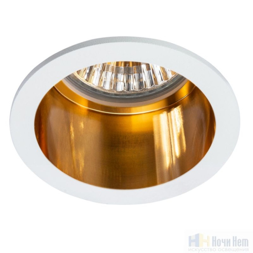 Светильник встраиваемый Arte Lamp Caph A2165PL-1WH, раздел каталога Точечные светильники металл интернет-магазина Ночи Нет