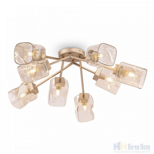 Люстра Freya Isabella FR5095CL-08G, раздел каталога Люстры с плафонами интернет-магазина Ночи Нет