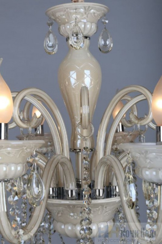 Люстра подвесная Omnilux Teramo OML-30503-08, раздел каталога Хрустальные люстры интернет-магазина Ночи Нет