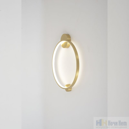 Бра Crystal Lux REAL AP18W LED BRASS 2792/418, раздел каталога Светодиодные бра интернет-магазина Ночи Нет