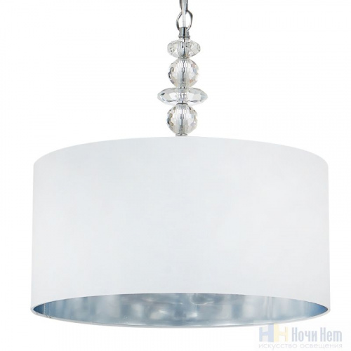 Подвес Crystal Lux Armando SP4 Chrome, раздел каталога Люстры с абажурами интернет-магазина Ночи Нет