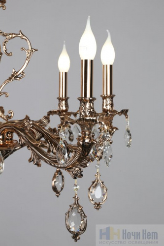 Люстра подвесная Omnilux Senis OML-74703-08, раздел каталога Хрустальные люстры интернет-магазина Ночи Нет