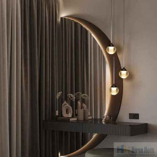 Светильник подвесной Loft IT Algorithm 10251 Chrome, раздел каталога Подвесы 1 лампа интернет-магазина Ночи Нет