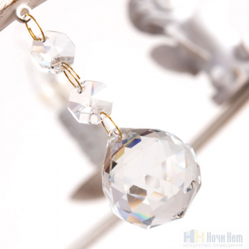 Люстра Arte Lamp Amur A1133SP-6WG, раздел каталога Кованые люстры интернет-магазина Ночи Нет