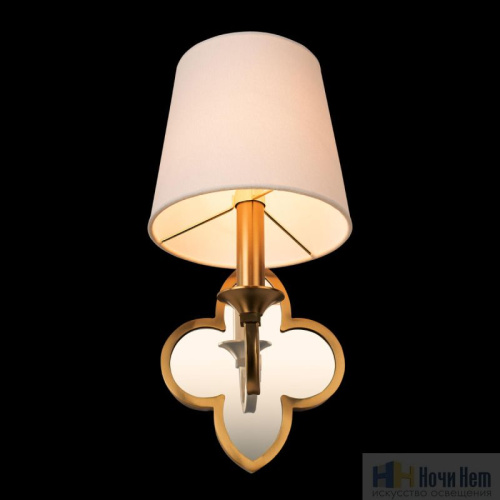 Бра LOFT IT Silence 10303W Brass, раздел каталога Бра с абажуром интернет-магазина Ночи Нет