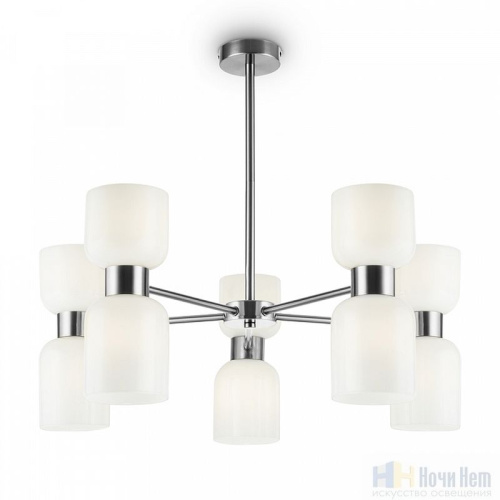 Люстра Freya Savia FR5203PL-10CH, раздел каталога Люстры с плафонами интернет-магазина Ночи Нет