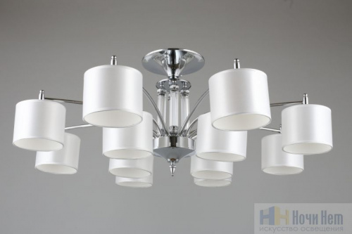 Люстра Omnilux Alghero OML-64707-12, раздел каталога Люстры с абажурами интернет-магазина Ночи Нет
