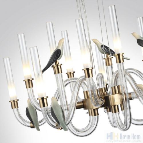 Люстра Odeon Light Lark 5431/30L, раздел каталога Стеклянные люстры интернет-магазина Ночи Нет