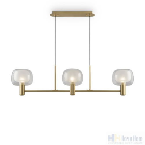 Люстра Maytoni Vision MOD411PL-03G, раздел каталога Люстры с плафонами интернет-магазина Ночи Нет