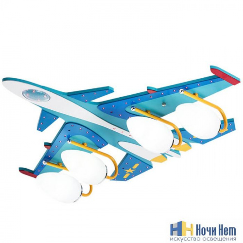 Люстра Kink Light Самолет 074504, раздел каталога Детские светильники интернет-магазина Ночи Нет