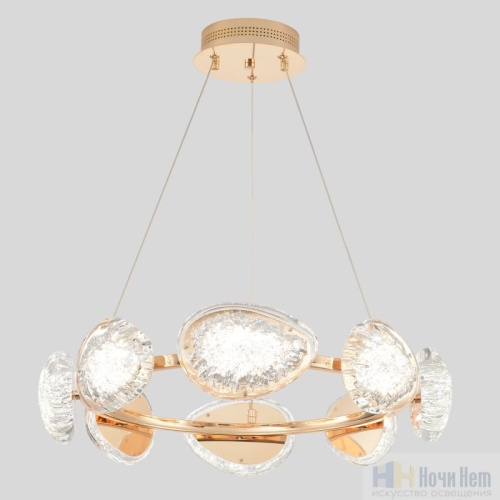 Люстра Crystal Lux FELICIDAD SP64W LED 0590/308, раздел каталога Стеклянные люстры интернет-магазина Ночи Нет