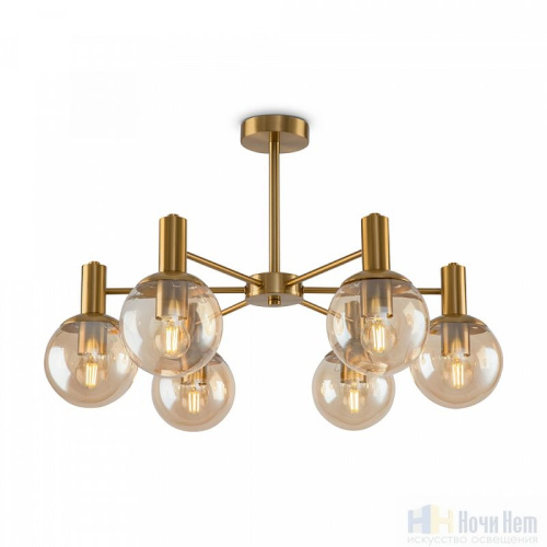 Люстра Freya Globo FR5175PL-06BS, раздел каталога Люстры с плафонами интернет-магазина Ночи Нет