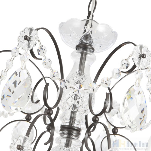 Люстра Crystal Lux ODELIS SP6 BROWN 2570/306, раздел каталога Хрустальные люстры интернет-магазина Ночи Нет