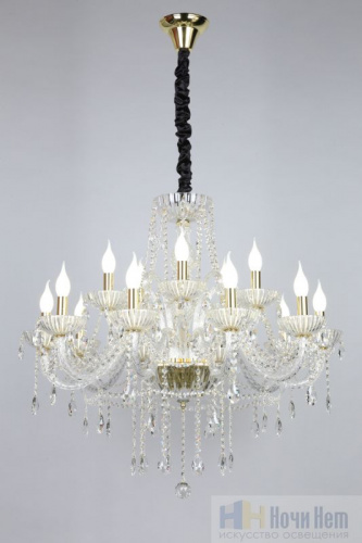 Люстра Omnilux Bonaita OML-70103-15, раздел каталога Хрустальные люстры интернет-магазина Ночи Нет