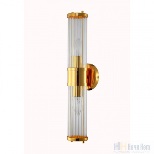 Бра Crystal Lux SANCHO AP2 GOLD, раздел каталога Бра с плафоном интернет-магазина Ночи Нет