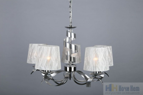 Люстра подвесная Omnilux Frosinone OML-61703-05, раздел каталога Люстры с абажурами интернет-магазина Ночи Нет