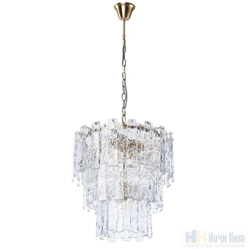 Люстра Divinare Felis 6005/17 LM-8, раздел каталога Стеклянные люстры интернет-магазина Ночи Нет