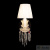 Бра LOFT IT Zenith 10210/1W White, количество ламп - 1, площадь освещения - 2 кв.м Бра LOFT IT Zenith 10210/1W White, раздел каталога Бра с абажуром интернет-магазина Ночи Нет