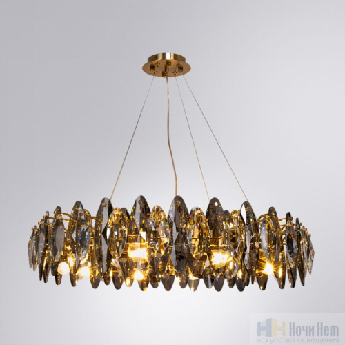 Люстра Divinare Ophelia 7203/17 LM-12, раздел каталога Стеклянные люстры интернет-магазина Ночи Нет