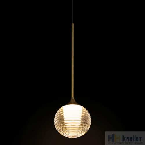 Светильник подвесной Loft IT Algorithm 10251 Gold, раздел каталога Подвесы 1 лампа интернет-магазина Ночи Нет