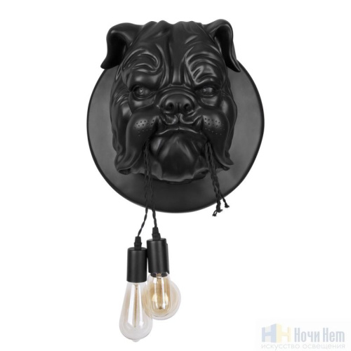 Бра LOFT IT Bulldog 10177 Black, раздел каталога Бра с плафоном интернет-магазина Ночи Нет