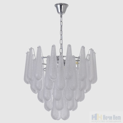 Люстра Crystal Lux FONTAIN SP10 CHROME 1803/310, раздел каталога Стеклянные люстры интернет-магазина Ночи Нет
