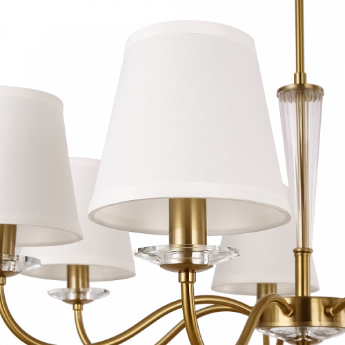 Люстра Freya Osborn FR2027PL-07BS, раздел каталога Люстры с абажурами интернет-магазина Ночи Нет