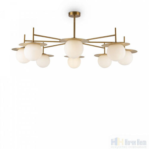 Люстра Freya Camelia FR5202PL-08BS, раздел каталога Люстры с плафонами интернет-магазина Ночи Нет