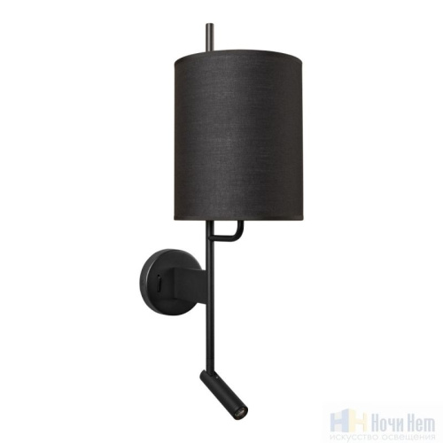 Бра Loft IT Ritz 10253W/B Black, раздел каталога Бра с абажуром интернет-магазина Ночи Нет