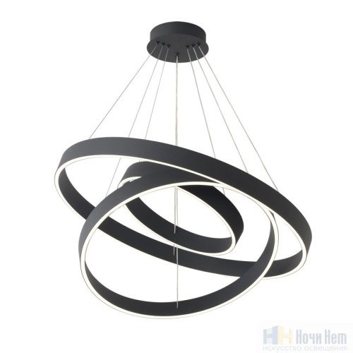 Люстра Crystal Lux TRON SP158W LED BLACK 4040/303, раздел каталога Светодиодные люстры интернет-магазина Ночи Нет