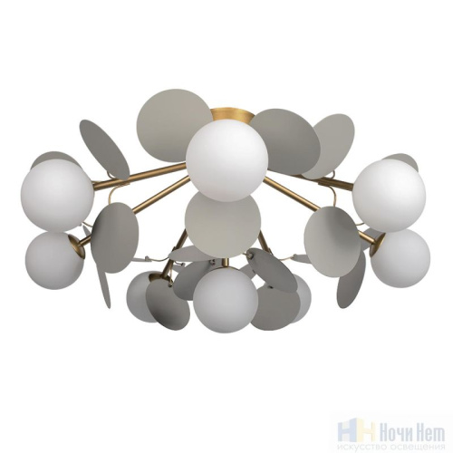 Люстра Loft IT Matisse 10008/8C Grey, раздел каталога Люстры с плафонами интернет-магазина Ночи Нет