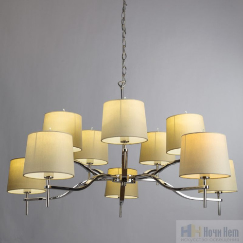 Люстра Divinare Soprano 1341/02 LM-10, раздел каталога Люстры с абажурами интернет-магазина Ночи Нет