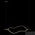 Люстра LOFT IT Tape Light 10403/1400 AB, количество ламп - , площадь освещения - 10,4 кв.м Люстра LOFT IT Tape Light 10403/1400 AB, раздел каталога Светодиодные люстры интернет-магазина Ночи Нет