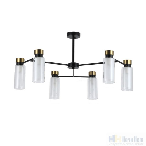 Люстра Favourite Slank 4482-6P, раздел каталога Люстры с плафонами интернет-магазина Ночи Нет