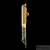 Бра Crystal Lux CREDO AP1 GOLD 1471/401, количество ламп - 1, площадь освещения - 2 кв.м Бра Crystal Lux CREDO AP1 GOLD 1471/401, раздел каталога Хрустальные бра интернет-магазина Ночи Нет