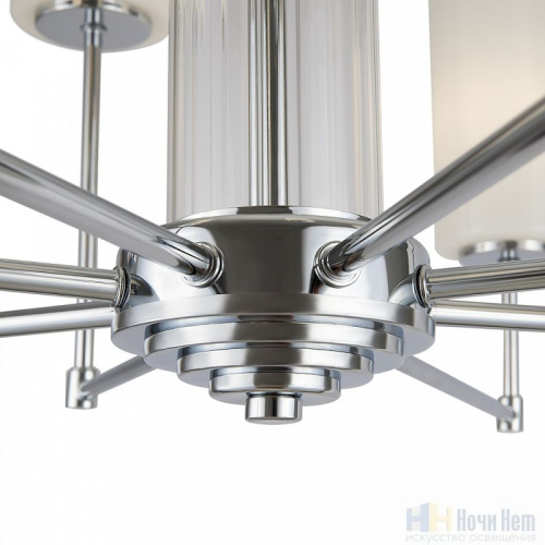 Люстра Freya Agnes FR5184PL-08CH, раздел каталога Люстры с плафонами интернет-магазина Ночи Нет