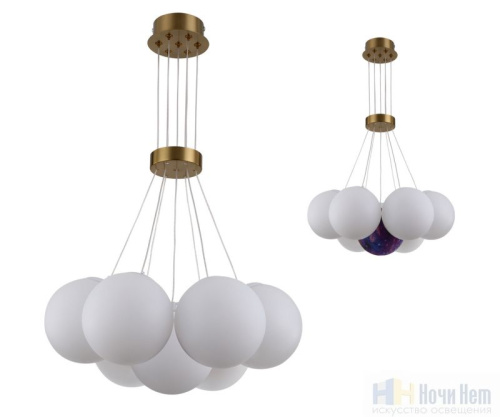 Люстра Kink Light Алди 08475-7,20, раздел каталога Люстры с плафонами интернет-магазина Ночи Нет