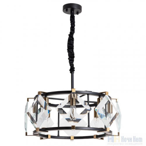 Люстра Divinare Elliot 7304/04 SP-8, раздел каталога Люстры с плафонами интернет-магазина Ночи Нет