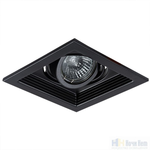 Светильник встраиваемый Arte Lamp Canis A6661PL-1BK, раздел каталога Поворотные точечные светильники интернет-магазина Ночи Нет