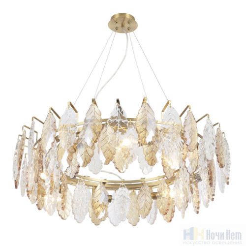 Люстра Crystal Lux TREVI SP8 BRASS 3220/308, раздел каталога Хрустальные люстры интернет-магазина Ночи Нет