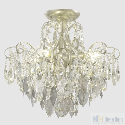 Люстра Crystal Lux ESMIRALDA PL4 SILVER 0524/104, раздел каталога Хрустальные люстры интернет-магазина Ночи Нет