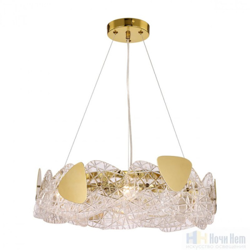 Люстра Lumion Queeny 6582/6, раздел каталога Стеклянные люстры интернет-магазина Ночи Нет