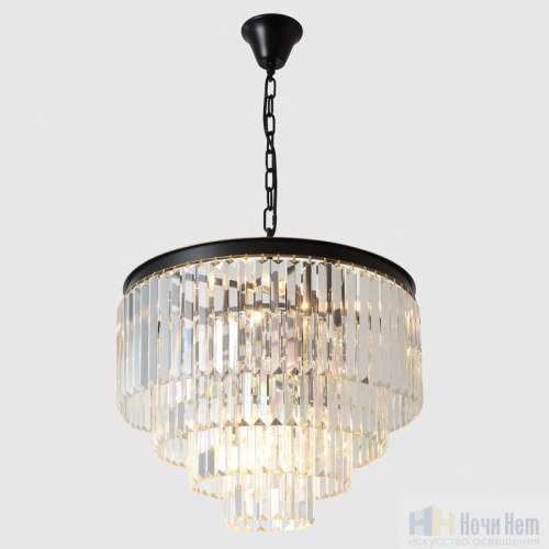 Люстра Crystal Lux MAXIME SP6 BLACK 2412/306, раздел каталога Хрустальные люстры интернет-магазина Ночи Нет