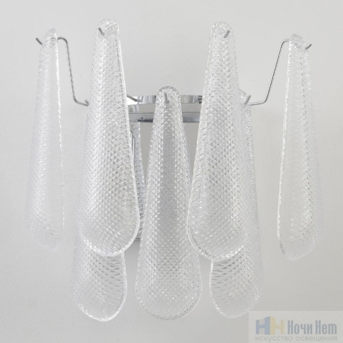 Бра Crystal Lux FONTAIN AP2 CHROME 1803/402, раздел каталога Стеклянные бра интернет-магазина Ночи Нет