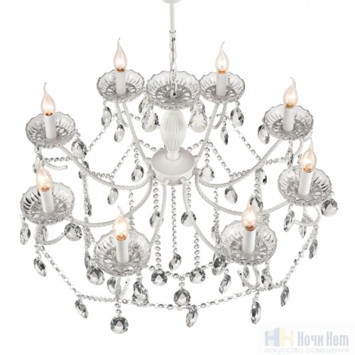 Люстра Lumion Snow 8189/8, раздел каталога Хрустальные люстры интернет-магазина Ночи Нет