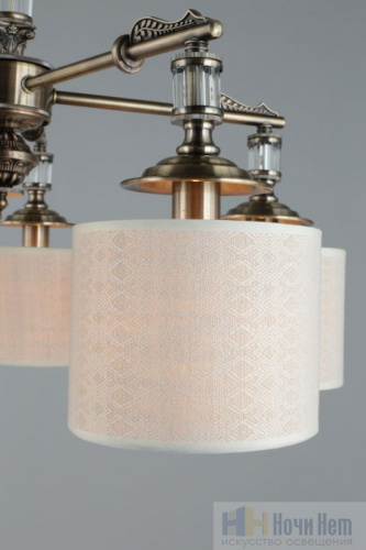 Люстра потолочная Omnilux Rovigo OML-64307-05, раздел каталога Люстры с абажурами интернет-магазина Ночи Нет