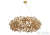 Люстра Crystal Lux GARDEN SP9 D800 GOLD 1861/309, раздел каталога Кованые люстры интернет-магазина Ночи Нет