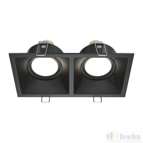 Встраиваемый светильник Maytoni Dot DL029-2-02B, раздел каталога Поворотные точечные светильники интернет-магазина Ночи Нет